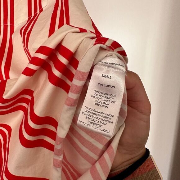 Solid & striped button down - Picture 5 of 6